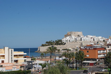 Vistas mar y castillo, Ático Palacio Congresos, Peñiscola