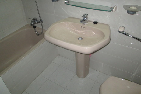 Baño con bañera, ático Albatros, Peñiscola