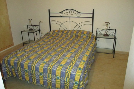 Dormitorio principal con armario empotrado, Apartamento Costa Peñiscola, Peñiscola